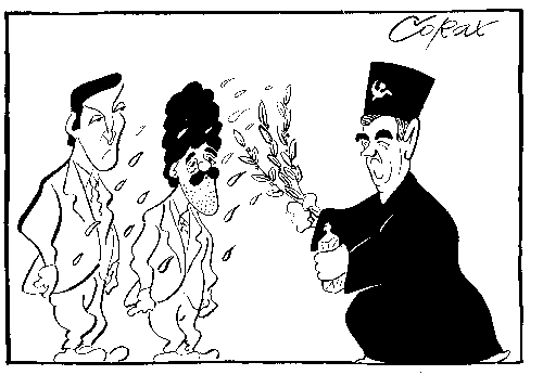 CORAX karikatura