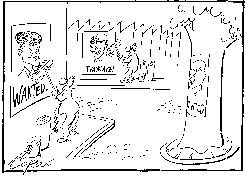 CORAX karikatura
