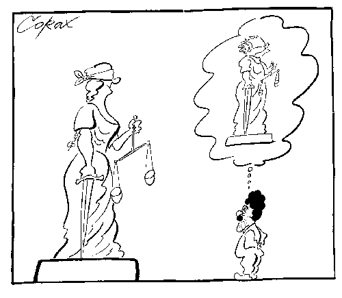 CORAX karikatura